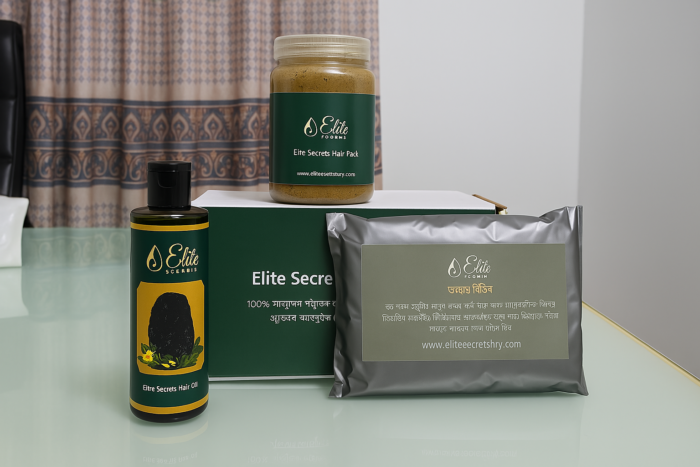Elite Secret Hair Pack – ১০০% গ্যারান্টিসহ চুল পড়া বন্ধ করুন! - Image 4